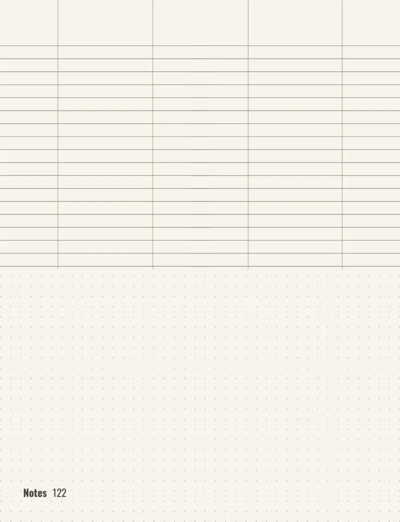 Trading Journal Log Book pag 10