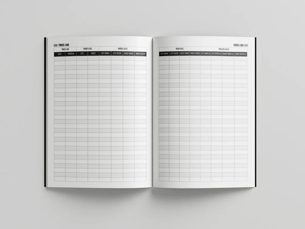 Truck Driver Log Book pag 4