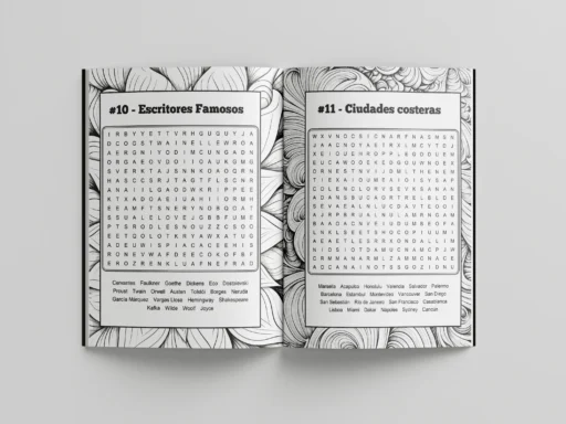 word search books for adults large print spanish