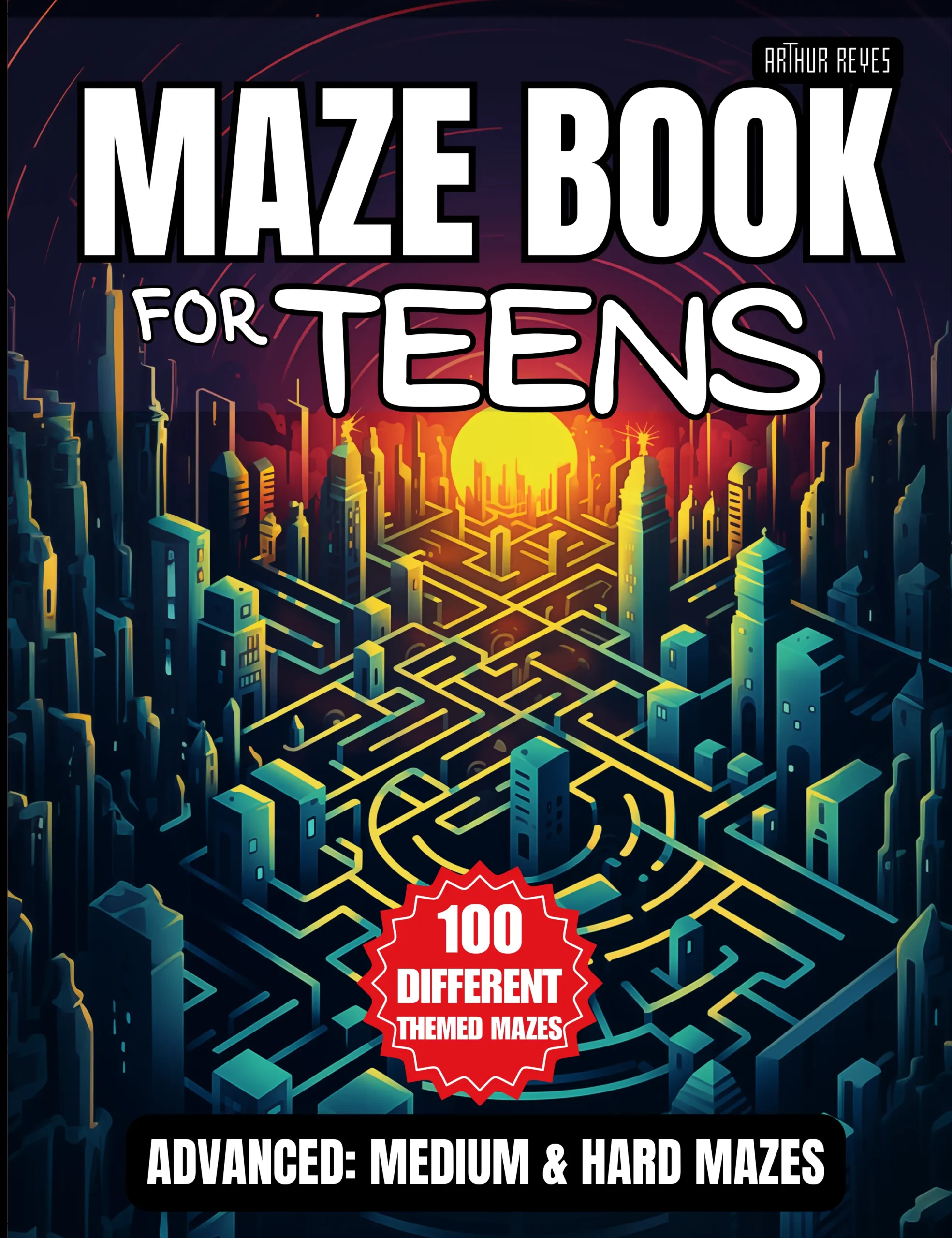 MAZE BOOK FOR TEENS