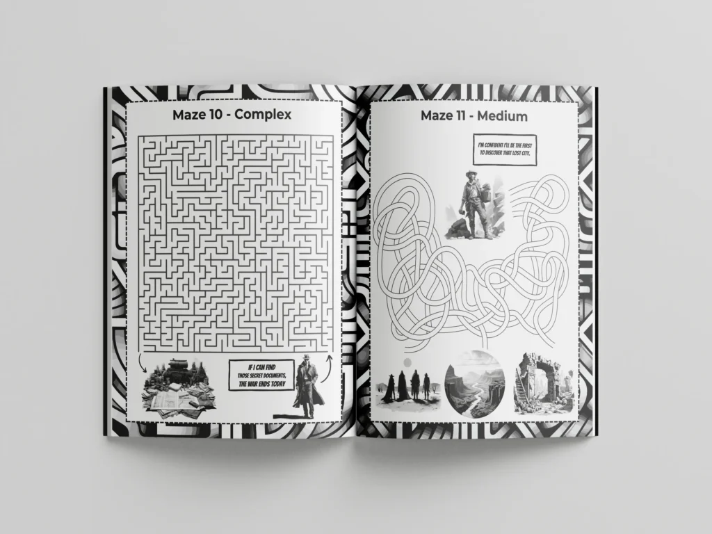 Maze book for teens p5
