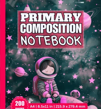 PRIMARY COMPOSITION NOTEBOOK Girls Cover